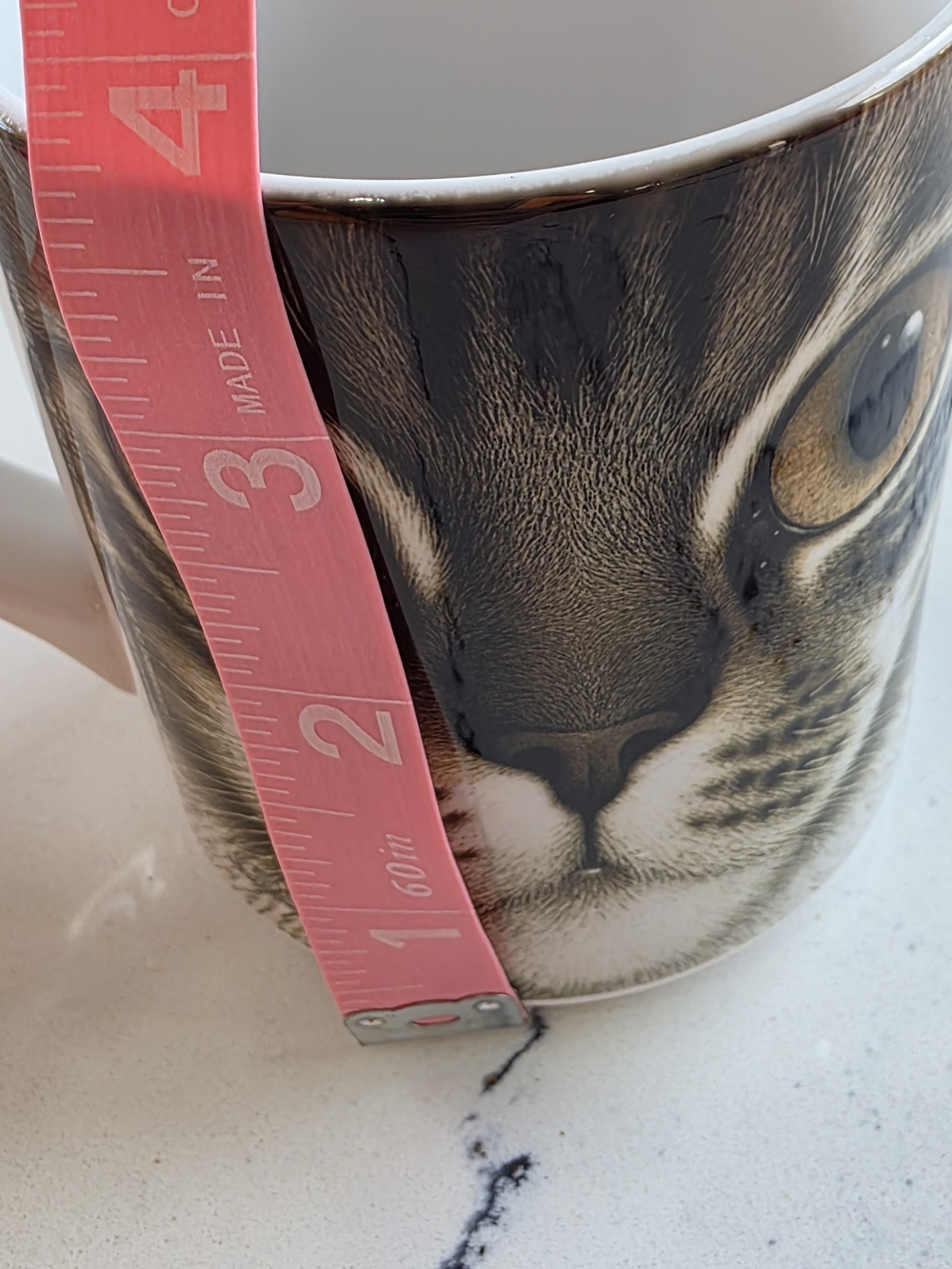 Vtg Braldt Bralds Cinnamon Tabby Maine Coon Cat Mug - Brown & White Coffee Mug - Picture 11 of 12
